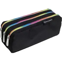 Big Buy Cooking Exacompta Rainbow Schwarz Dreifach Aktentasche 22,5 x 8 x 10 cm