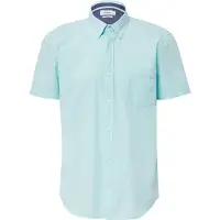 s.Oliver Shirts Blue Aqua Größe: M | Casual hemden Outlet | Herren | Blau