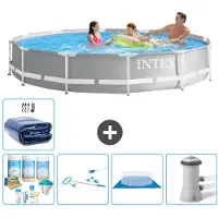 Intex Prism Frame Pool Rund - 366x76 cm - 6-teilig S20532