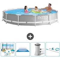 Intex Prism Frame Pool Rund - 366x76 cm - 5-teilig S21047