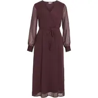 Vila Vifalia Langarm Maxikleid