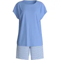 Calida Shorty "Lovely Nights" 2 tlg. Rundhalsausschnitt, Baumwolle, kurzärmelig