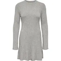 ONLY Minikleid "ONLMICHELLA LS O-NECK DRESS KNT" Sommerkleid