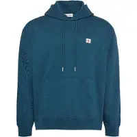 Calvin Klein Herren Pullover & Cardigans Ls 350terry Ey Whsl Badge Hoodie - Petrol - Größe L