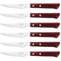 Tramontina Steak- oder Pizzamesserset Spaanse Stijl Rot (6er Set)
