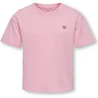ONLY T-Shirt - Noos - KogMaiken - Romance Rose/Heart - - 11-12 Jahre (146-152) - T-Shirts