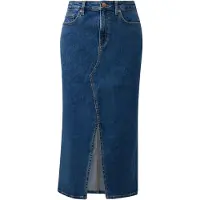 QS Rock Wadenlanger Denimrock