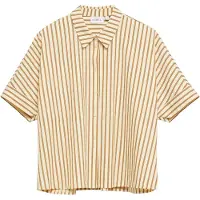 Comma Blouses Beige Größe: 38 | Business hemden Outlet | Damen | Braun