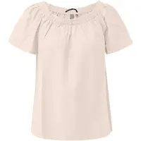 QS Viskosemix-Bluse mit Carmenausschnitt