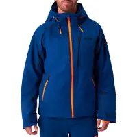 Spyder - Warme Skijacke aus Primaloft - Leader Jacket Indigo Melange für Herren - Größe M - Blau