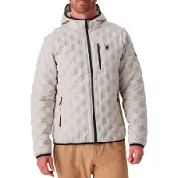 Spyder Zenith Hooded Down Jacket light grey (LGR) M