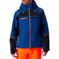 Spyder Titan Herren Skijacke mit abnehmbarer Kapuze blau S