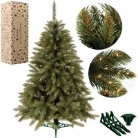 Springos Künstlicher Weihnachtsbaum Kaukasische Tanne 150 cm Natürlich Premium Polnisch +