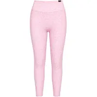 SMILODOX LEO Capri Leggings Velvara in Rosa Leo | Gr.: M