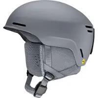 Smith - Skibrillen-/Snowboardhelm - Method Pro MIPS Matte Cirrus Grey für Damen - Größe 51-55 cm - Grau