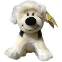Samson & Marie Stofftier Hund Samson en Marie 20 cm Plüsch weiß