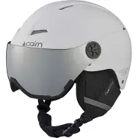 Cairn - Skibrille mit Visier - Android Visor Mat White Gray für Damen - Größe 59-60 cm - Grau