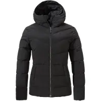 Schöffel Winter-Daunenjacke Urban Down Style Vindave Jacket (winddicht, 4-Wege-Stretch) schwarz Damen