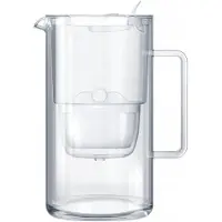 AQUAPHOR Filterkanne aus Glas Glass 2,5L Maxfor+ Mg mit Indikator szklany