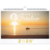 Merkloos Wandkalender 2026 – mit Sylt-Motiven – 59,4 x 42,0 cm