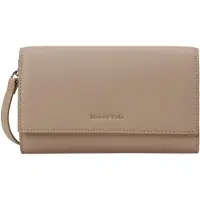 Marc O'Polo Leder Umhängetasche Juja 2 in 1 Crossbody Bag Chalky Mauve taupe