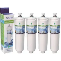 AquaHouse 4x AH-352A kompatibel für Abode Aquifier Wasserhahn AT2002 Safelock Wasserfilter ersetzen