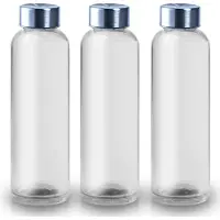 Dripio Glasflasche transparent 500 ml 3er-Set