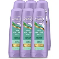 Unilever 6 x Andrélon Kokos Volume Boost Conditioner - 200 ml - Vorteilspackung - 6 Stücke