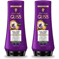 GLISS 2 x Full Hair Wonder Conditioner - 200 ml - Vorteilspackung - 2 Stücke