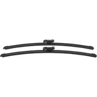 Bosch Scheibenwischer Set Wischerblätter Vorne für SKODA Fabia II Schrägheck (542) Rahmenlos