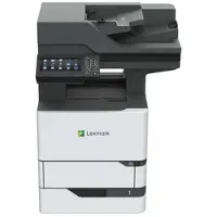 Lexmark MX722adhe, Laser, Monodruck, 1200 x 1200 DPI, A4, Direktdruck, Schwarz, Weiß