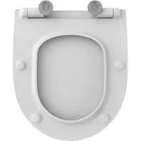 Schutte WC-Sitz für Geberit ICON und Duravit DURASTYLE BASIC, weiß