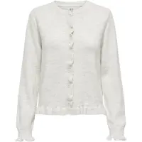 JDY Strickjacke "JDYLETTY L/S ON FRILL CARDIGAN KNT NOOS"