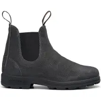 Blundstone - Stiefeletten aus Leder &ndash; Unisex &ndash; Original Chelsea Boots - Original Chelsea Boots Steel Grey für Damen aus Leder - Größe 38 -
