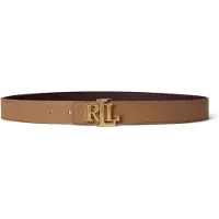 Lauren Accesorios Gürtel 412P06812003 Dunkelrot