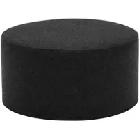 Softline - Drum Hocker / Beistelltisch, Filz anthrazit (610), groß
