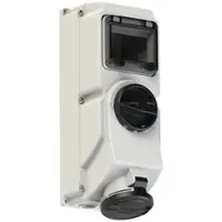 Pce 7625-7 CEE-Steckdose abschaltbar DIN 32A 5p 7h IP44/IP54 76257