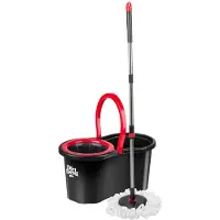 Dirt Devil 2tlg. Wischmopp-Set in Schwarz/ Rot - onesize