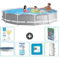 Intex Prism Frame Pool Rund - 366x76 cm - 5-teilig S80