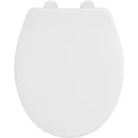 Schutte Duroplast WC-Sitz WHITE, PREMIUM, mit Absenkautomatik