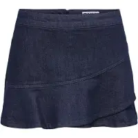 ONLY Onlranja Reg Frill Dnm Skort Gua