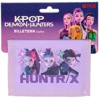 Safta K-pop Demon Hunters Battle Brieftasche Lila Kinder Lila One Size