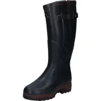Aigle Gummistiefel , Damen, Gr. 39, dunkelgrün, Naturkautschuk, Schuhe Gummistiefel, mit warmer Fütterung