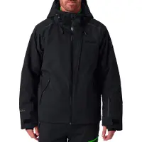 Spyder Leader Herren Skijacke mit abnehmbarer Kapuze schwarz XL