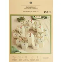 Sonstige Verlage Adventskalender Bastelset , MistelzweigeMix