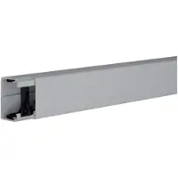Hager LF4006007030 Leitungsführungskanal aus PVC LF 40x60mm steingrau - 2 Meter