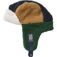 Liewood Bravo Teddyfleece-Hut, Classic Navy Multi Mix, 5-6 Jahre