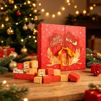 OEM Adventskalender mit 24 leeren Boxen zum Basteln, Countdown