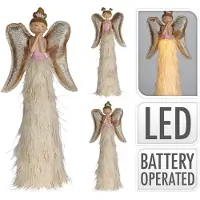 Nampook Engel mit Led Stehend 44 cm Weihnachten I (multi)