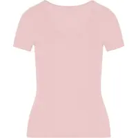 Hunkemoller Basic Top Kurzarm Rosa